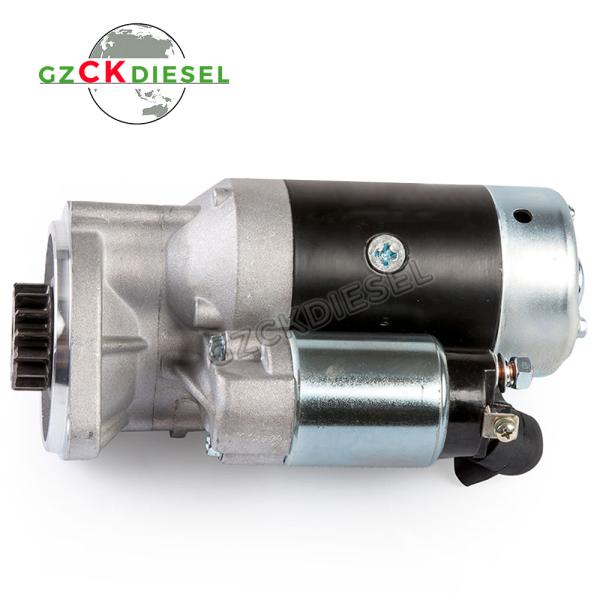 Starter Motor QDJ1431B QDJ1601W 129136-77011 for 4D88 4D84 Engine