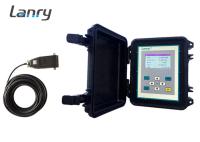 Precisão alta portátil 1% de medidor de fluxo de IP68 Doppler