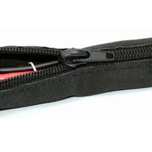 Автомобильной чернота обруча молнии заплетенная соединительной кабельной муфтой для протектора оплетенного провода