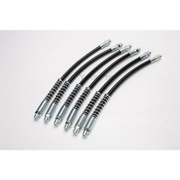 Male Thread Grease Gun Hose Extension Hydraulic 1/8PT 4500 Psi Flexible