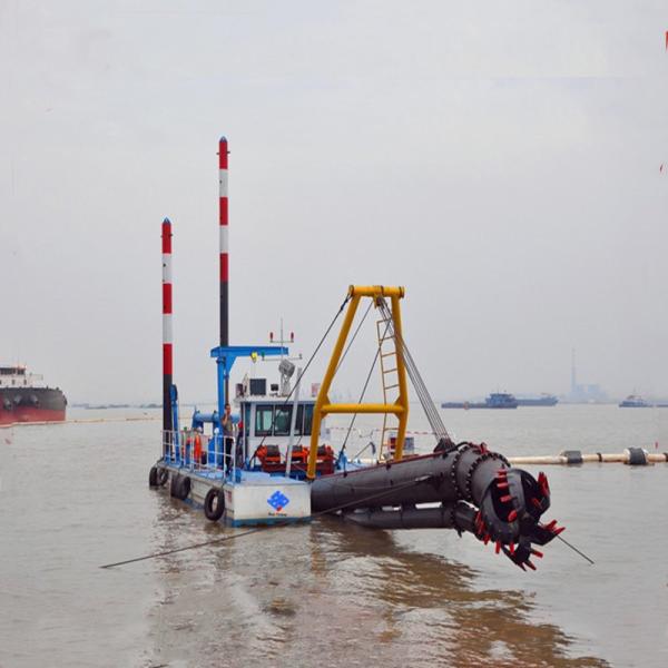 River Dredging CSD150 River Sand Mining Equipment 6 Inch With Sand Suction Pump
