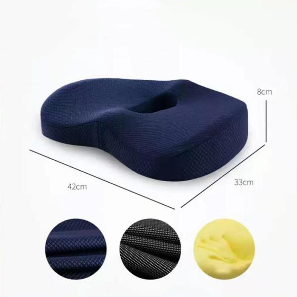 Comfortable and Supportive 3D Air Layer Memory Foam Maternity Seat Cushion for Office