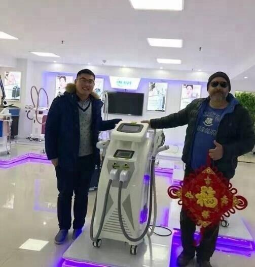 Medical Spa Equipment OPT SHR IPL RF Nd Yag Laser 1064nm  CE Approval