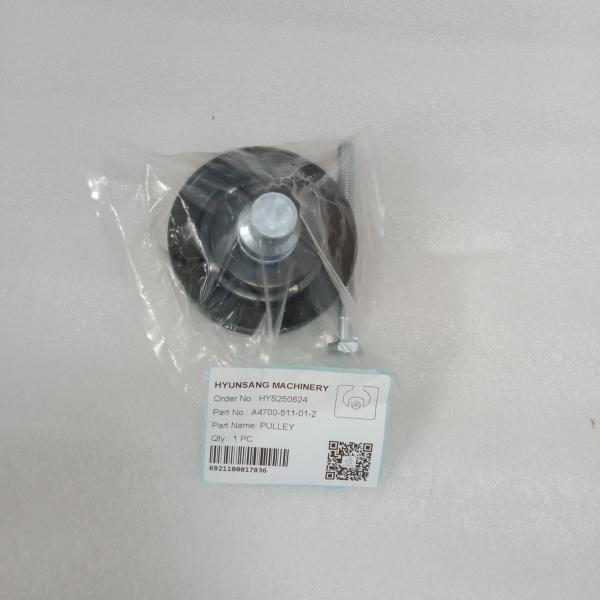 Excavator Engine Parts Pulley A4700-511-01-2 For Hyundai Excavator R110 R140LC R450LC R140W