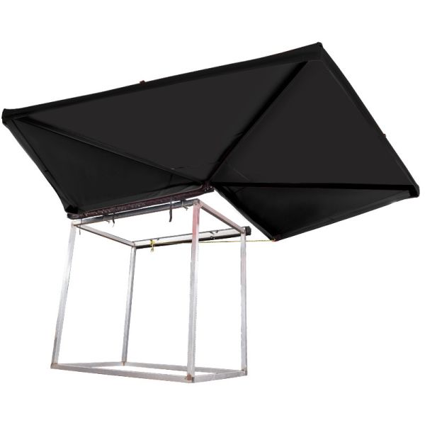270 Degree LED Waterproof Foxwing Tent 4x4 Car Free Standing Oxford Cloth Aluminum Alloy Pole One Bedroom