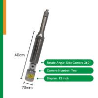 treuil à remontage automatique de Gray Color Electric Plate Type de caméra d'inspection du forage 220v