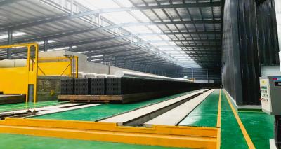 Automatic Brick Tunnel Kiln Easy Operation Continuous Natural Gas Fired Kiln