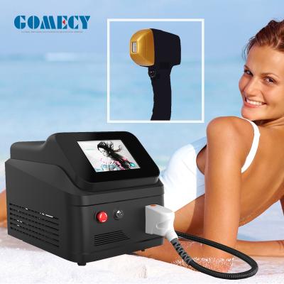Máquina de depilação a laser de 3 ondas de diodo 808nm 1-120J/Cm2 Equipamento de depilação permanente