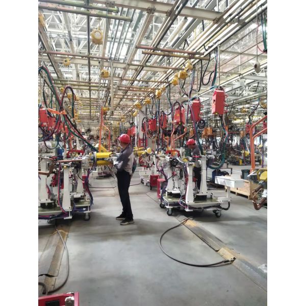 360 Degree Rotation Water Cooled Spot Welder Flexible Arm Industrial Sheet Metal