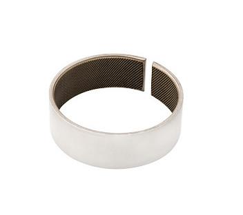 Woven Glide Bushing Sliding Bearings Bore Size | Coiled Stainless Steel Fabric Self-Lubricating Bearings /Kevlar