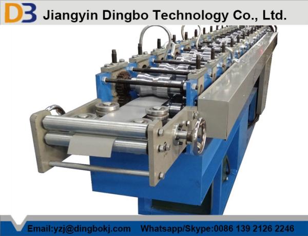 Prepainted Galvanized Sheet Rolling Shutter Strip Forming Machine With Mitsubishi PLC Control