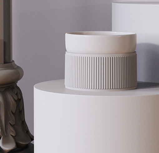 Опрокинутая повышенная станция любимца блюда шара кошачьей еды питаясь с ABS стойки