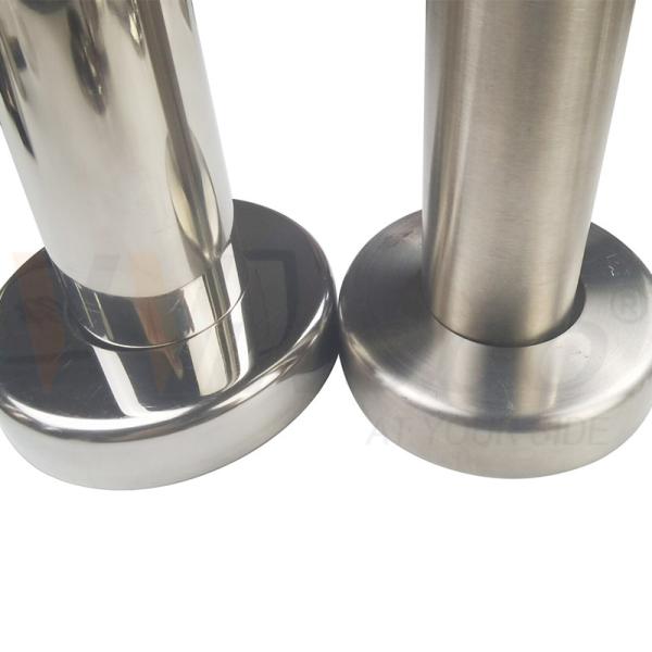 C304 C316 Cobertura de base de balaustrada de aço inoxidável para tubos redondos de 12,7 mm 19 mm 1 '31,8 mm 38,1 mm 2'