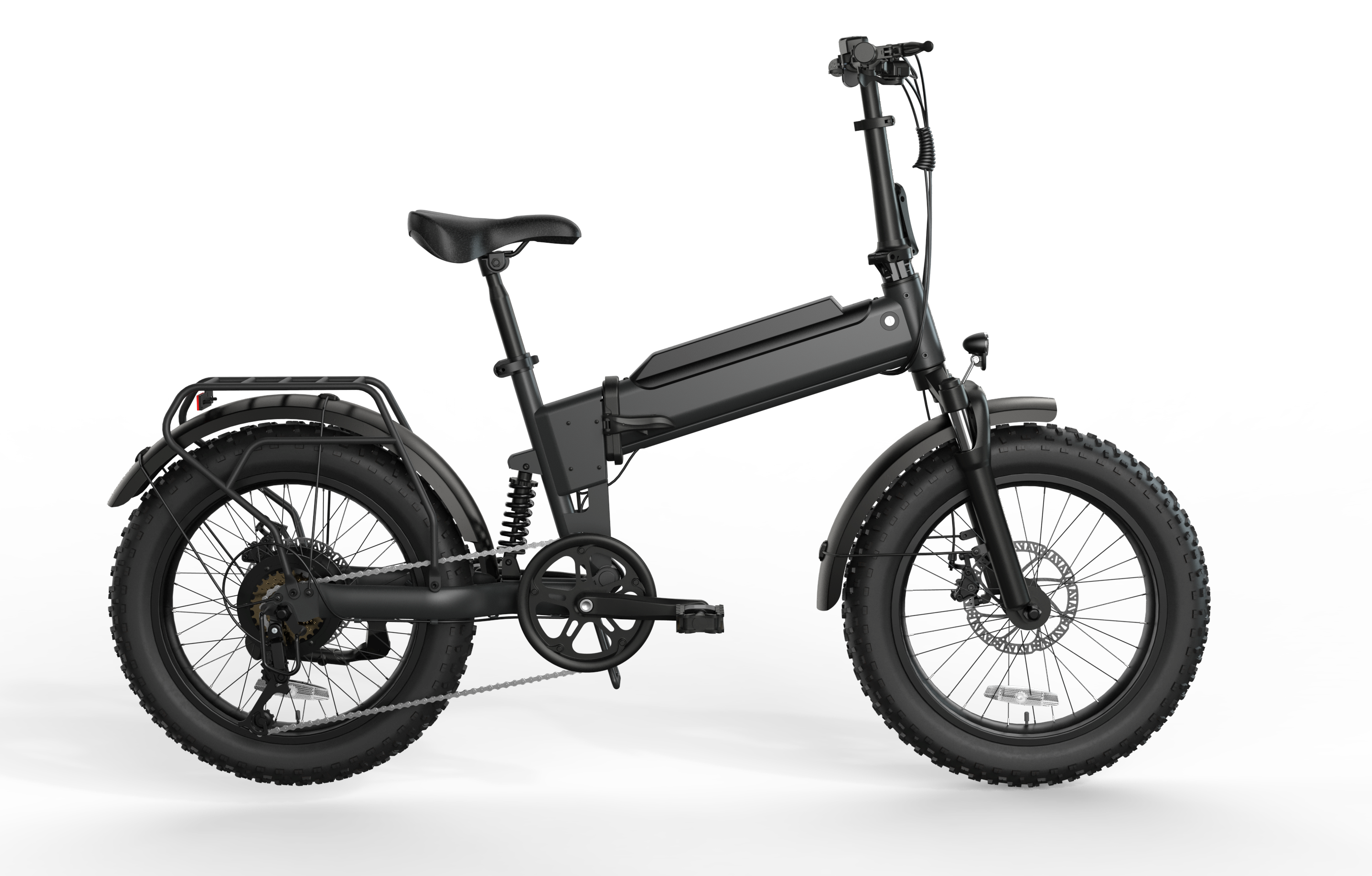 Yeestep F00C Customized 20'' 4.0 Fat Tire Electric Folding Bike Electric Fatbike Small Electric Dirt Bike Folding Electric Bike