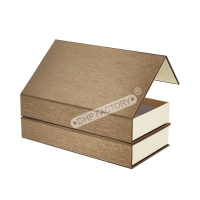 Eco-friendly spécial deux couches boîtes rigides magnétiques boîtes en carton magnétique