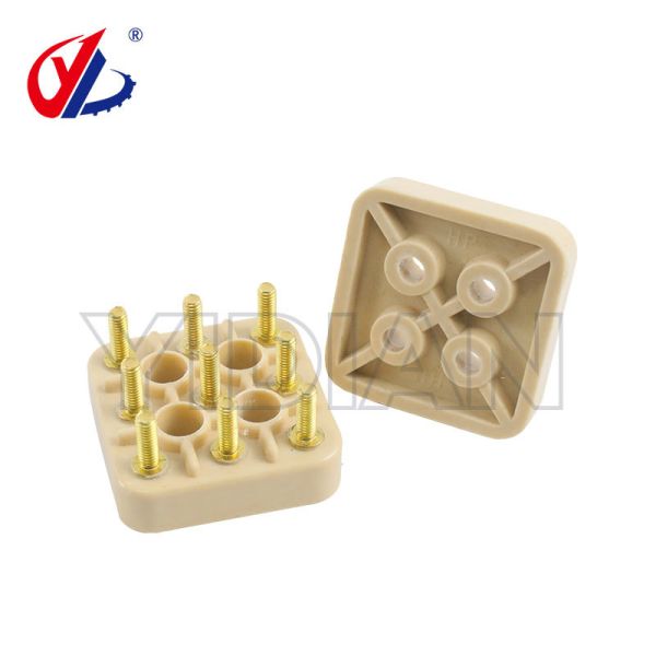 4-008-36-0027 Terminal Head 4008360027 Terminal Block With 9 Pins For Homag Edgebanding Machine Adhesive Unit