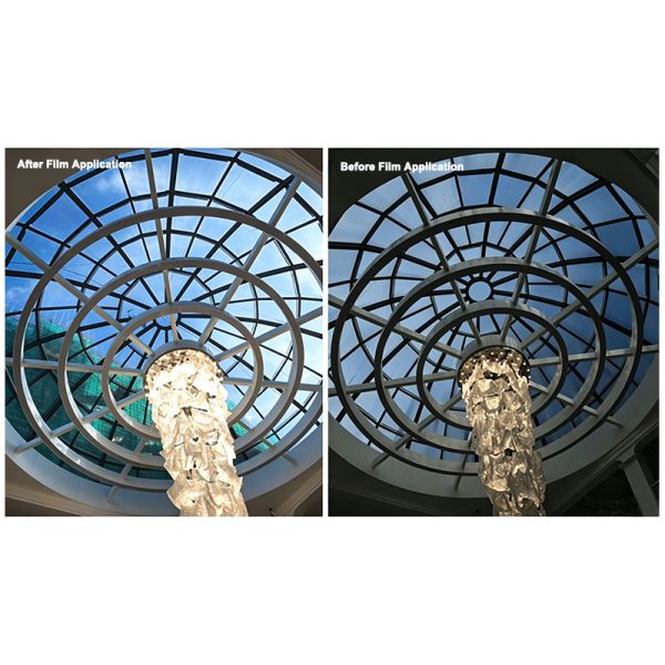 UV Blocking Building Insulation Film Energy Saving Window Tint 2.0 Mil Thickness