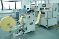 Machine à plier le couteau de papier filtrant 1050 mm largeur Système de contrôle PLC