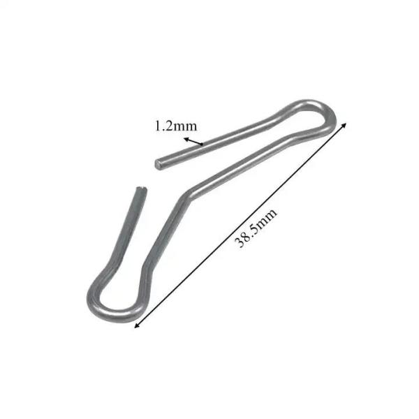 OEM Primavera Custom de aço inoxidável Lure fio de curvatura de formar parte
