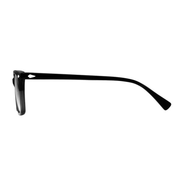 Two Tone Laminated Acetate Frame Glasses Classic Square Men Women Optical
