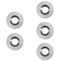 15mm Round Carbide Cutters Inserts Knives Indexável com parafusos para DIY Finisher Turning Hollower ferramentas de madeira