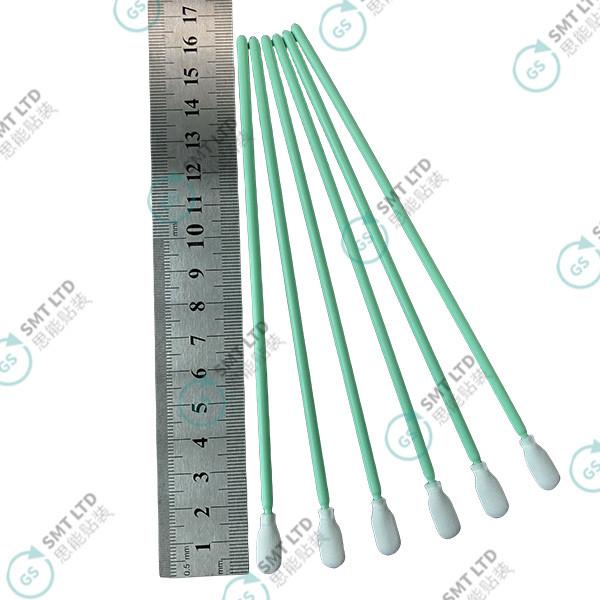 Flat Head Long Rod Polyester Fiber Cleanroom Swab for Precision Cleaning of Optical Lenses and Circuit Boards