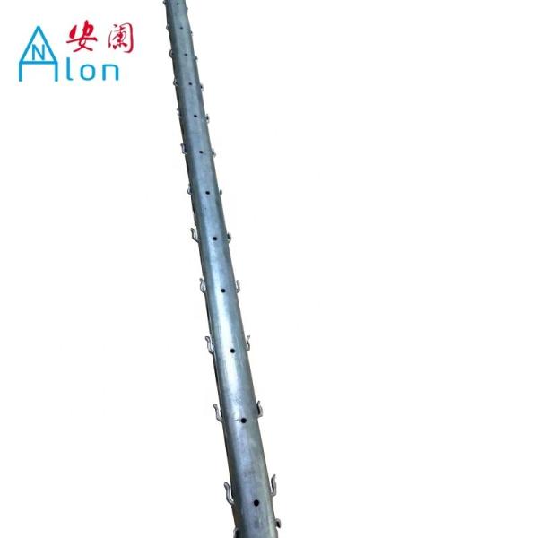 Plant Growing Orchard Trellis Systems 2.2Meter With S Hole Easy Installation