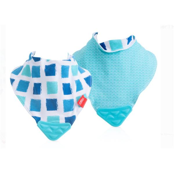Unisex Baby Drool Bibs , White Cotton Baby Bibs Omfortable & Skin Care