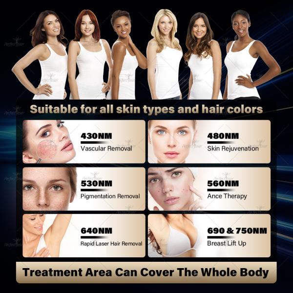 Professional Multifunction Hair Removal Tattoo Remove Ipl Elight Laser Beauty Machine