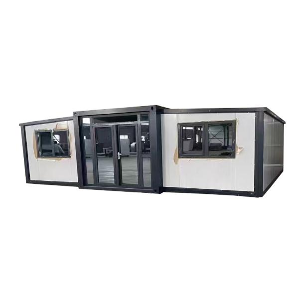 Double wing folding box mobile room can be foldable living container expansion room spread wing packing box room