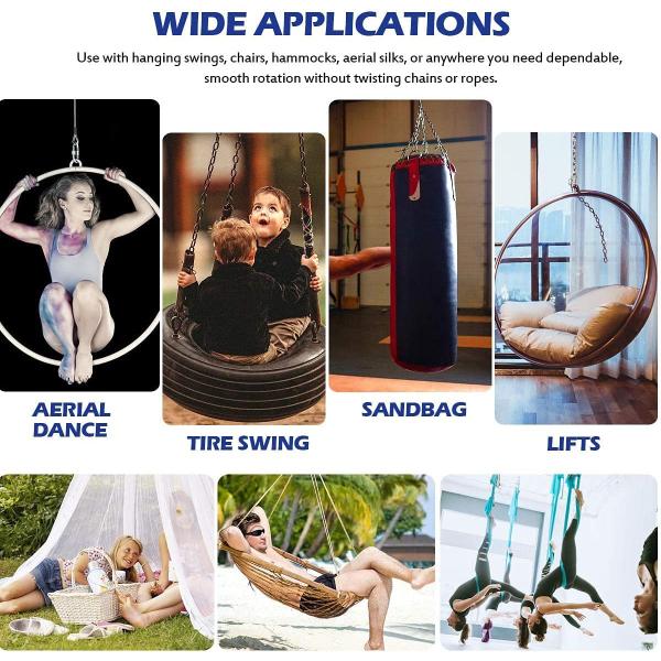 Chaîne galvanisée à grande capacité pivotante pour les applications industrielles lourdes