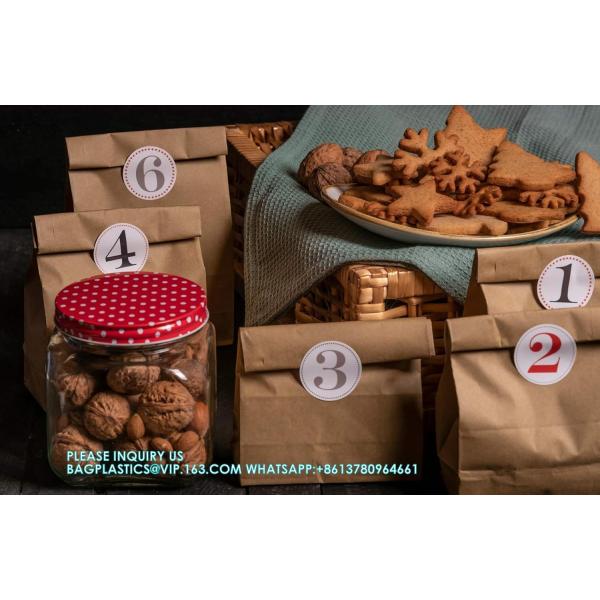 Self Adhesive Candy Cookie Bags, Sticker, Treat Bag Popcorn Party Favor Bag Lunch Bag Envelopes Merchandise Bags