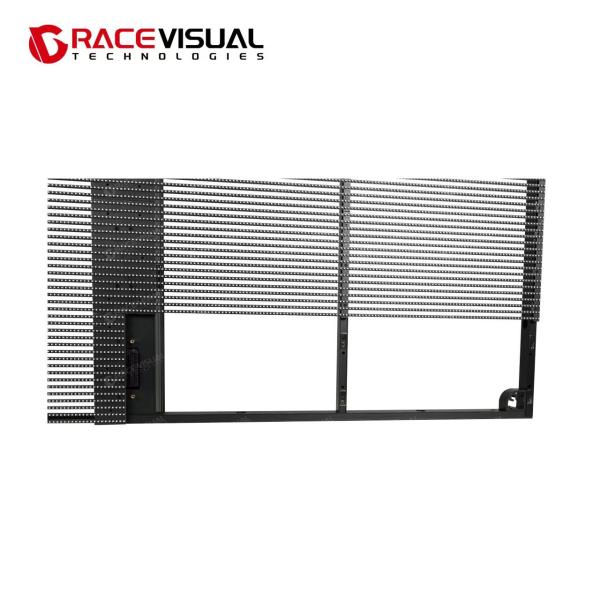 L'écran LED de la série TS-F de Grace Visual: ultra-mince, haute transparence avec
Maintenance arrière - Idéal pour les fenêtres commerciales et les espaces publics