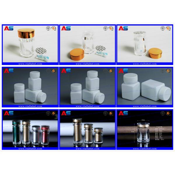 Слипчивые ярлыки пробирки 10ml, изготовленные на заказ стикеры ярлыка упаковывая для впрыски