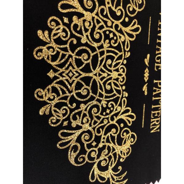 Lettering Printed Heat Transfer Foil Rolls Good Tensile Strength 42 Colors