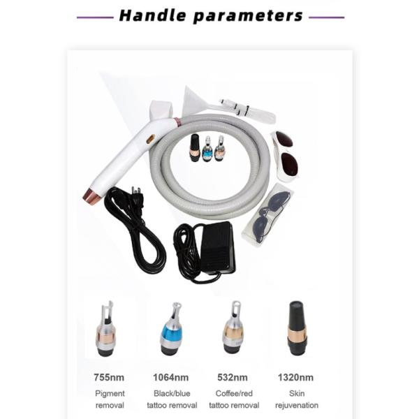 1064nm 532nm 755 Yag Picosecond Laser Tattoo Removal Machine