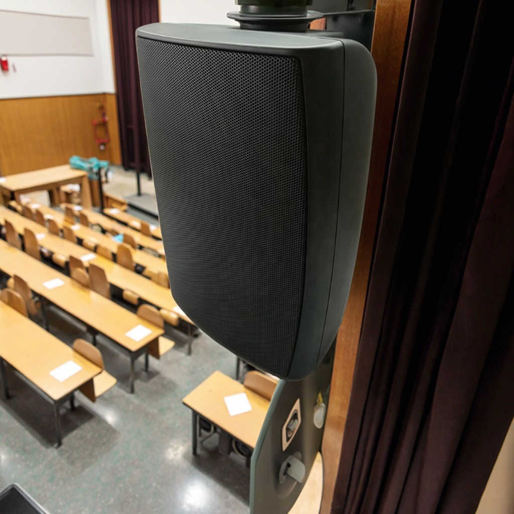 40W ABS Indoor Wall Mount Speakers 100V PA Loudspeaker 90-20KHZ