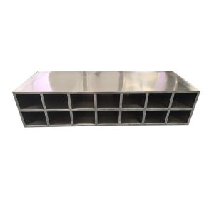 304 Stainless Steel Cleanroom-Compliant Heavy-Duty Step-Over Shoe Bench with