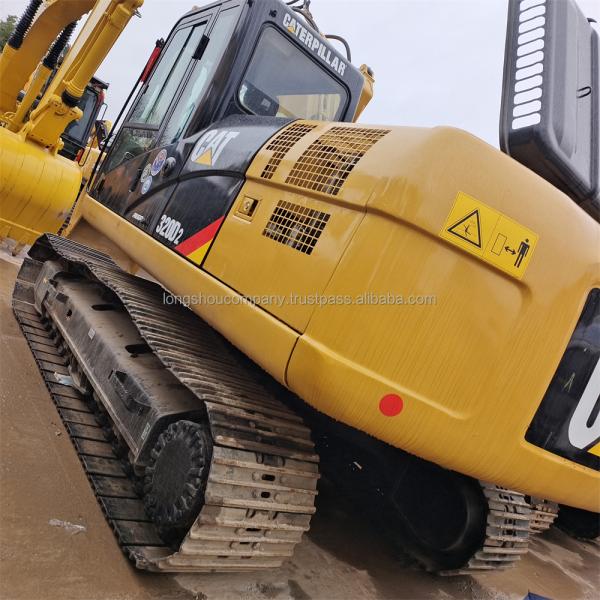 Used Caterpillar 320D Excavator 20 Ton Construction Machinery 320D2 Crawler Excavator