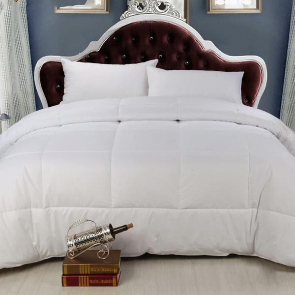 Polyester Hotel Duvet Cover Skin Friendly Breathable For Adults