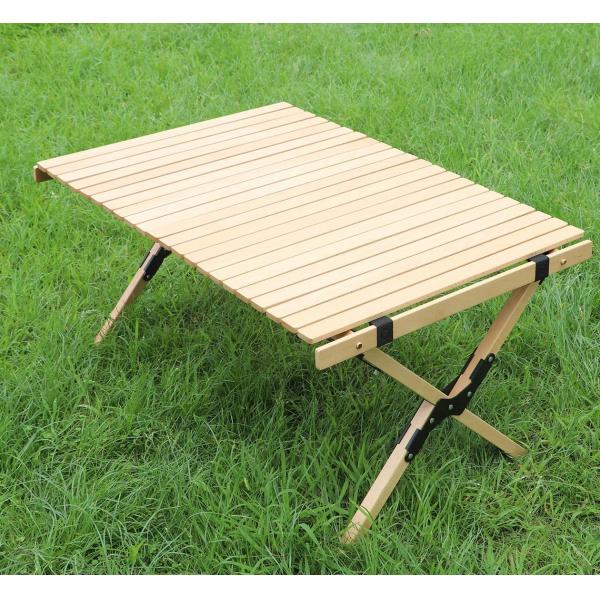 Competitividad Torta Roll Plegable mesas de madera de transporte de la mesa de ocio al aire libre Muebles de madera generales para el lujo estilo moderno
