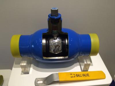 Strong Adaptability Fully Welded Ball Valve Floating Type Spilt Body Design