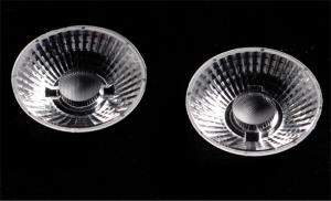 Lentille optique LED en plastique intérieure transparente résistant à l'eau IP67