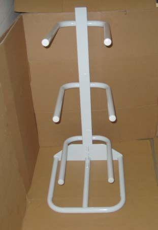 water bottle metal rack