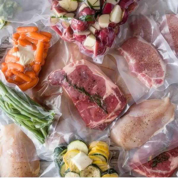 Пищевая продукция Мясо Фрукты Овощи Пластиковые вакуумные пакеты для замороженной рыбы Говядина Свежие фрукты Салат Реторт Пакет упаковки