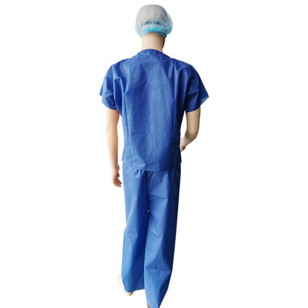 Disposable PP SMS Nonwoven Printed Surgical Gown Scrub Suits