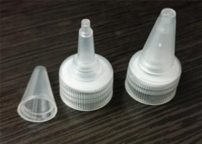 Translucent Clear Recycle Bottle Caps , Twist Off White Color 18 410 Cap