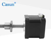 ISO do CE do NEMA 17 Tr8*2 450mN.M Two Phase do motor deslizante do parafuso da bola