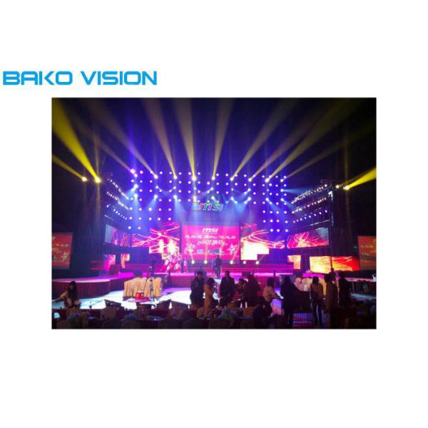 SMD 3 In 1 Advertising Led Billboard , Full HD Led Display 500x500x80mm For Stage