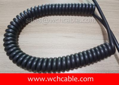 Extremely Pure Copper Conductors 300V UL Certified Spiral Cable with AWM Compliant Insulation
